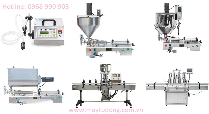 Các loại máy chiết rót