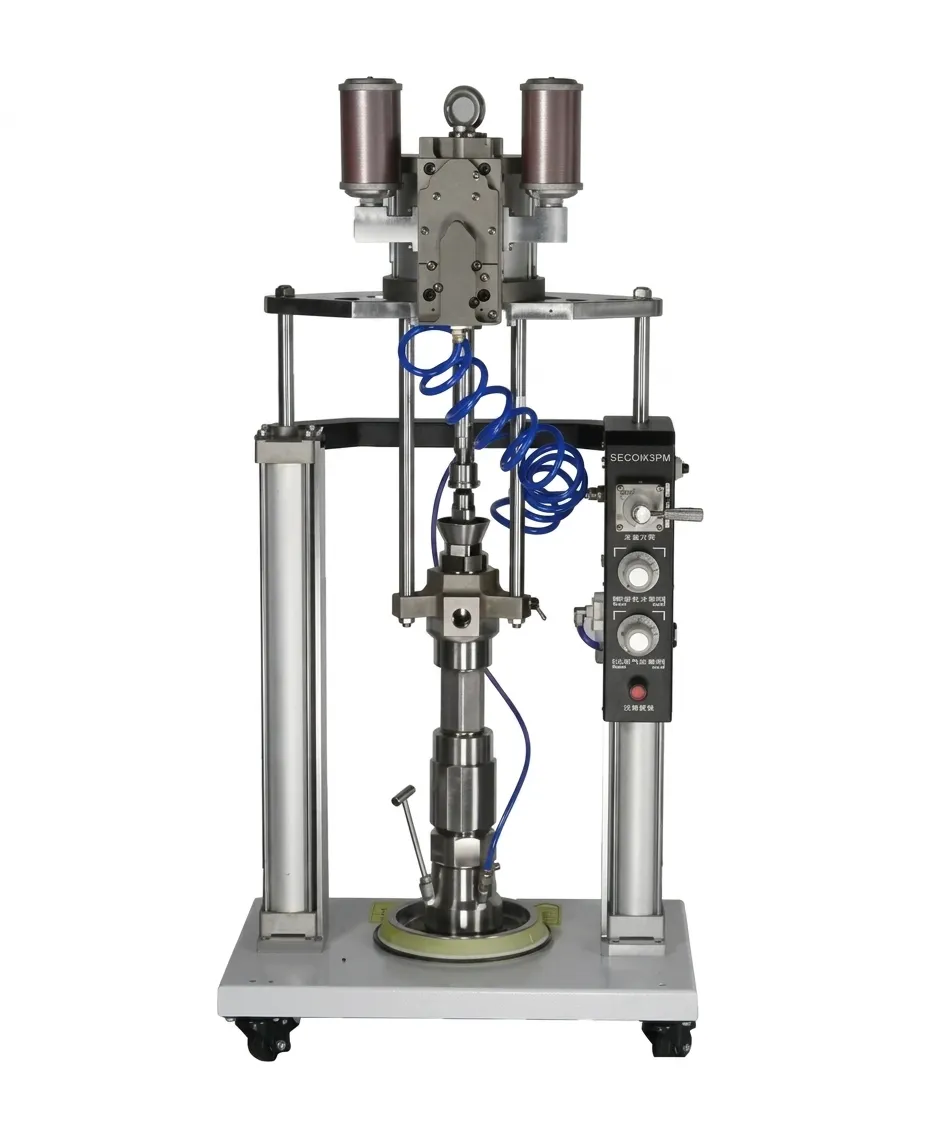 Máy bơm keo tấm ép áp suất cao dạng piston 208L cho keo độ nhớt cao